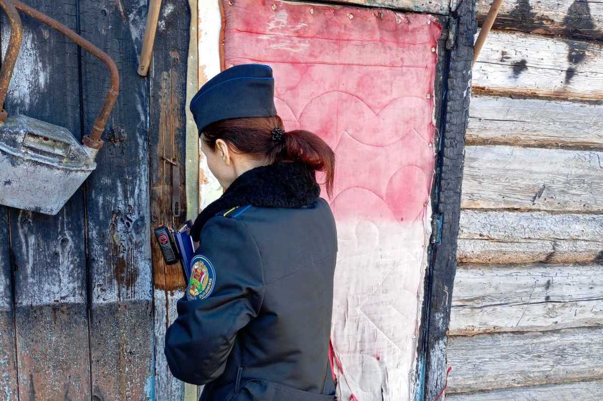 ГРПО города Славгорода с представителями ОПИ посетили должников за ЖКУ