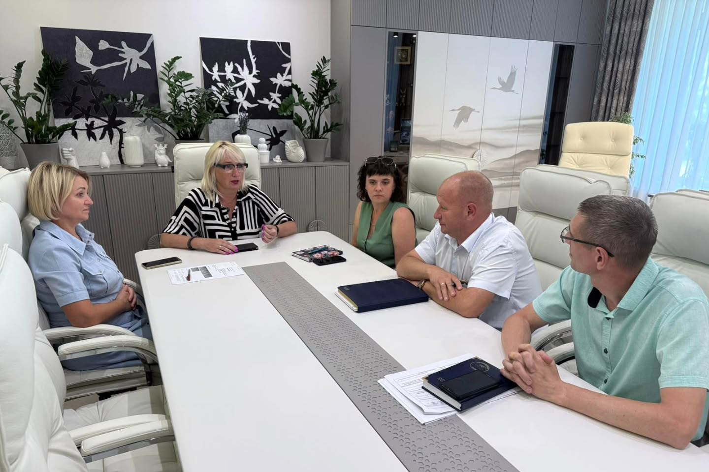 В МОЦИС прошла рабочая встреча с представителями «Могилевоблводоканала»